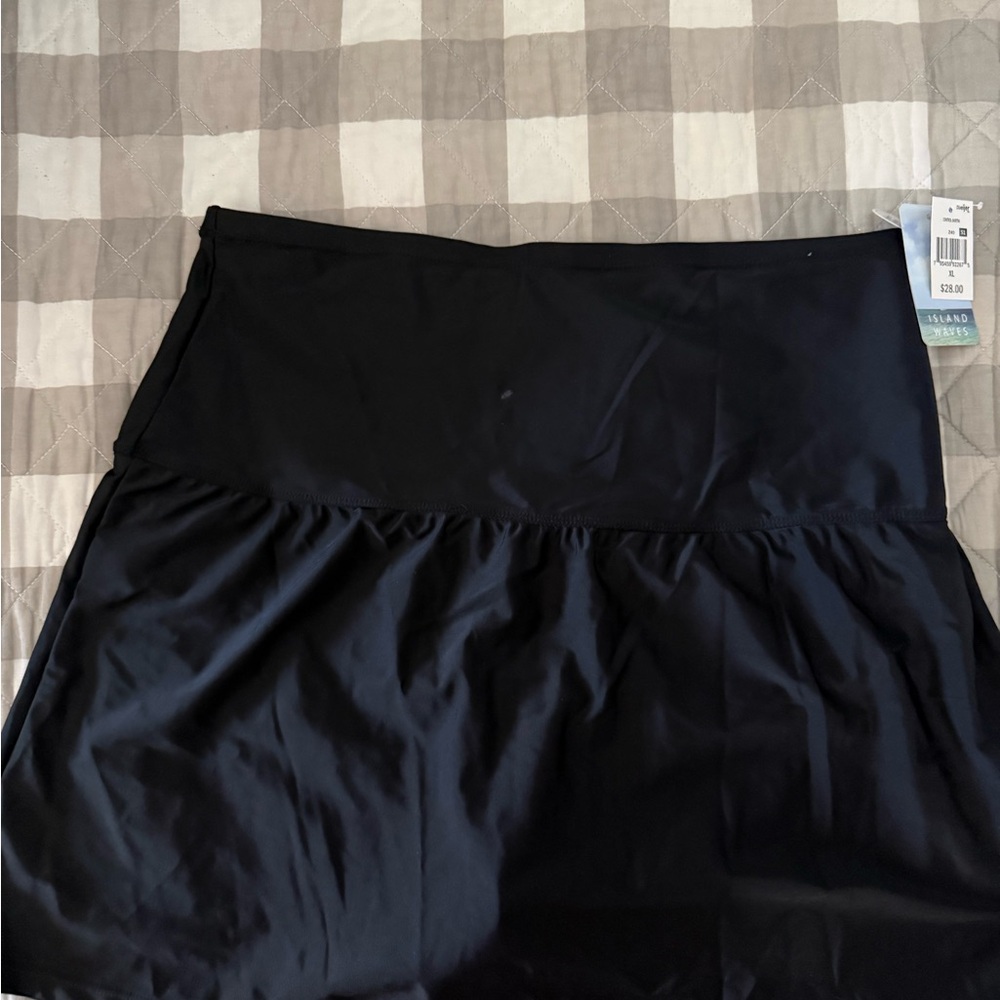 Elegant Black Women's Swim Skirt